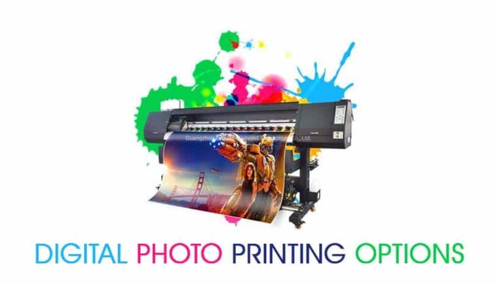 Digital Photo Printing Options