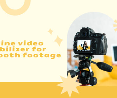 Online video stabilizer for smooth footage