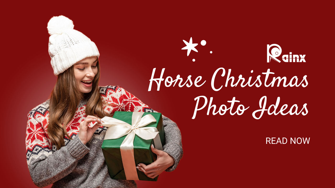 Horse Christmas Photo Ideas