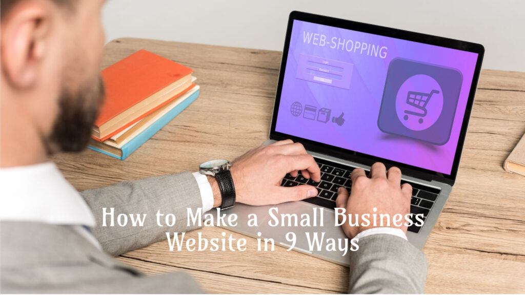 How to make a small business website