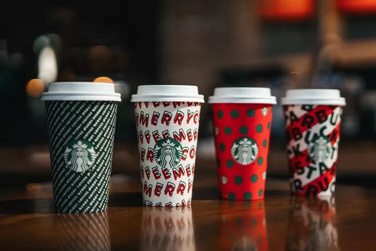 Starbucks have their best design on other cups