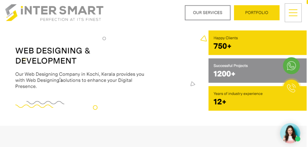 Intersmart - One of the best web design compannies in Kerala