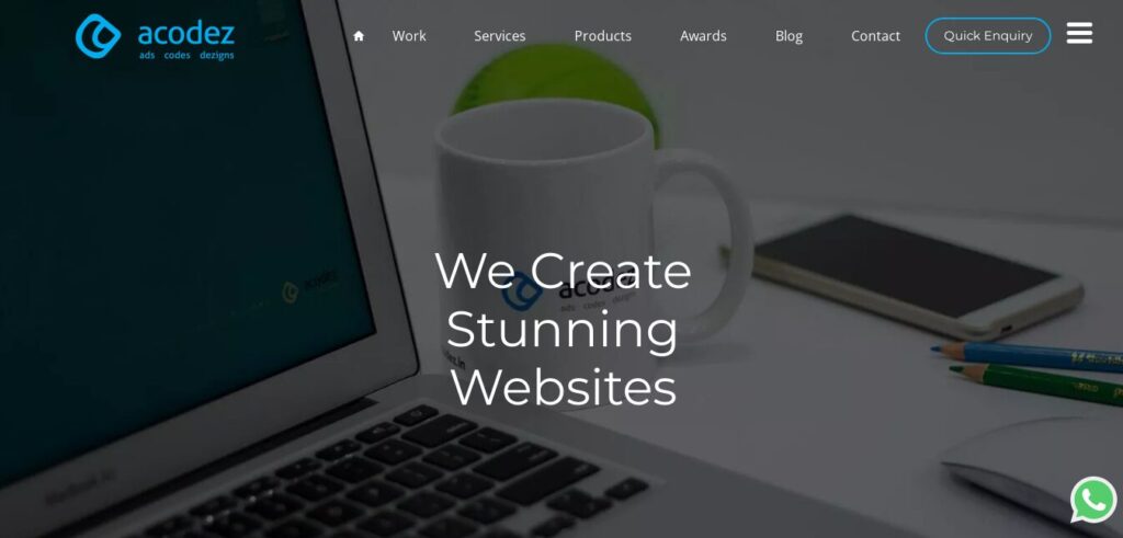 Acodez - One of the truted web design companies in Kerala