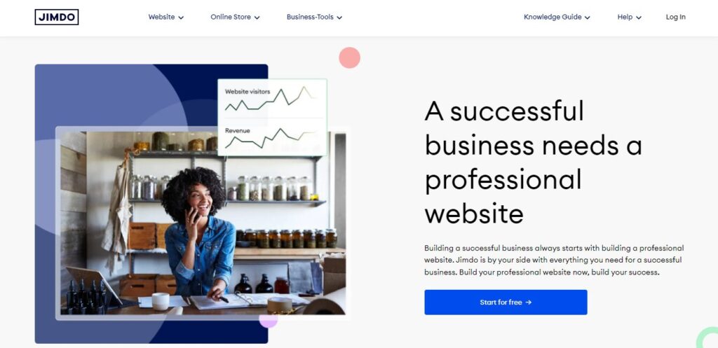 Jimdo - Best AI website builde