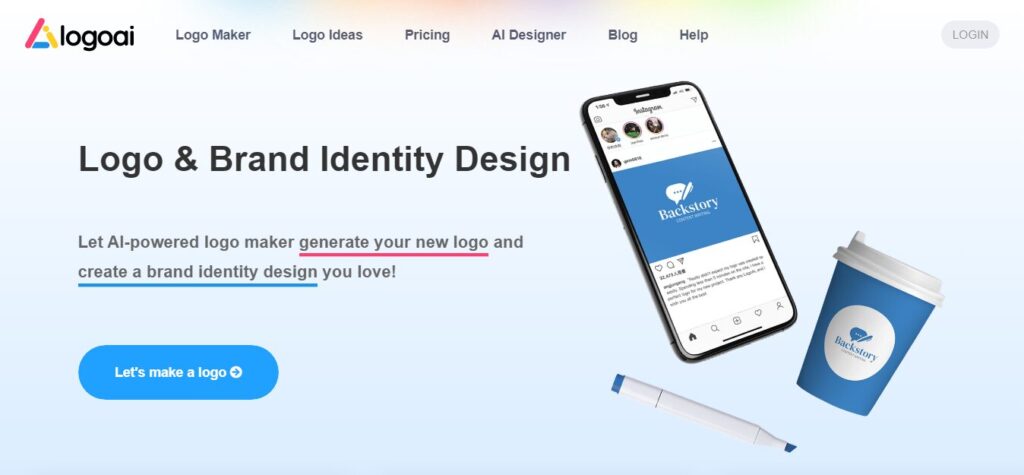 LogoAI - Best AI tool for logo design